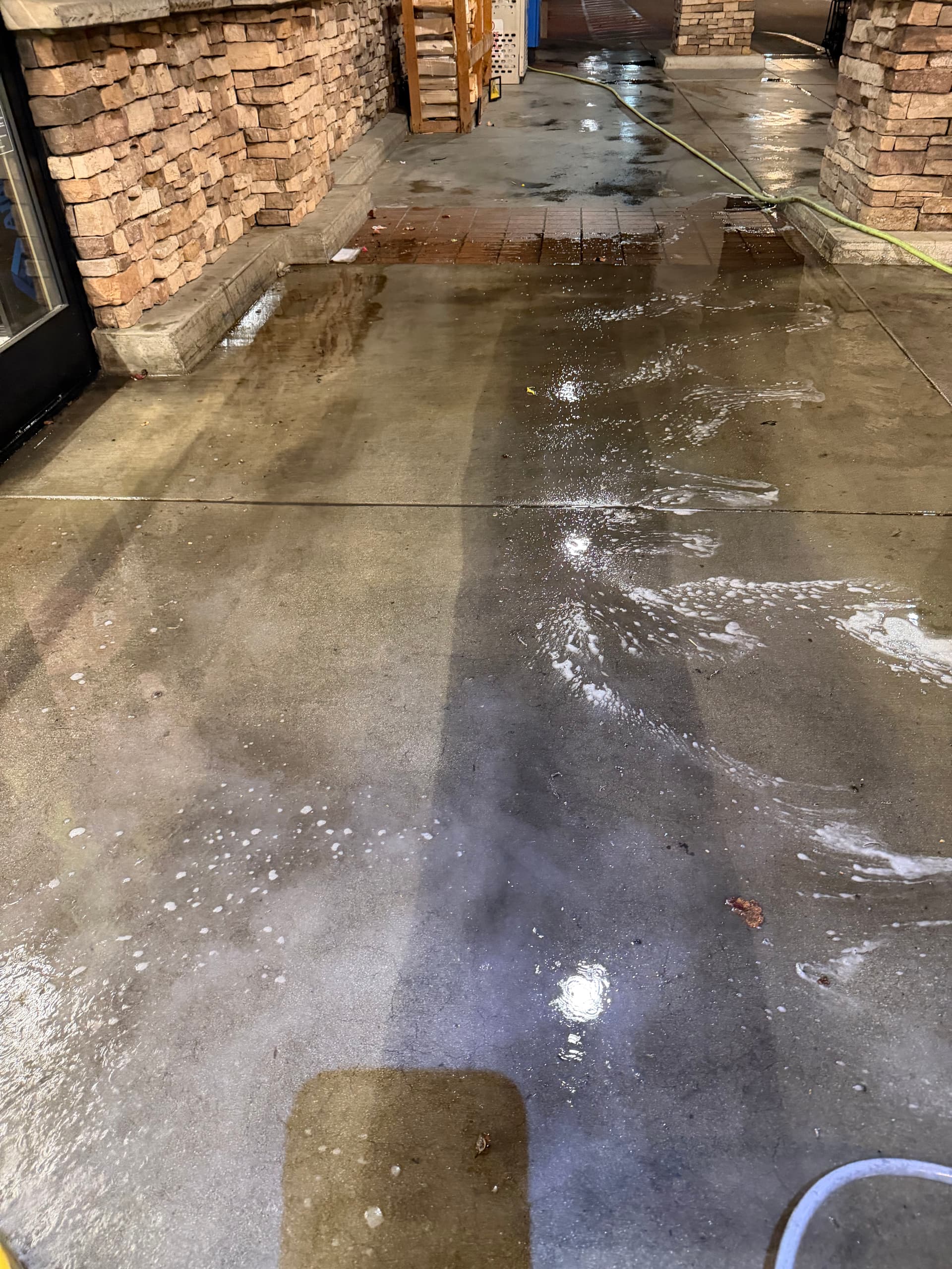 Store Front Shine Promotion with Vital Cleaning Service