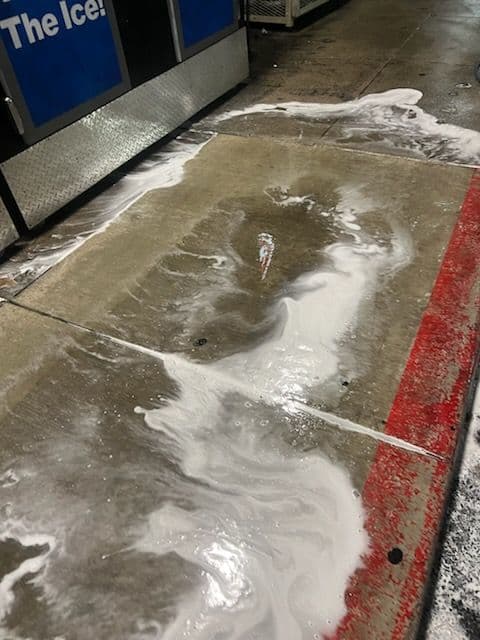 Revitalized Parking Lot with Expert Pressure Washing